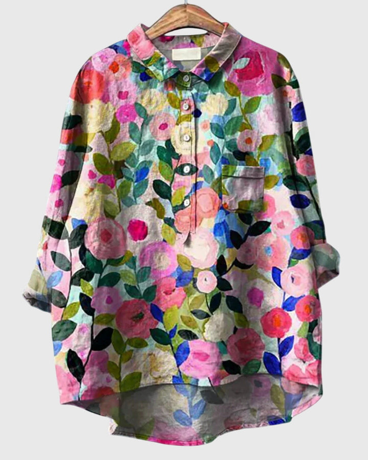 Valeria - Floral Print Blouse