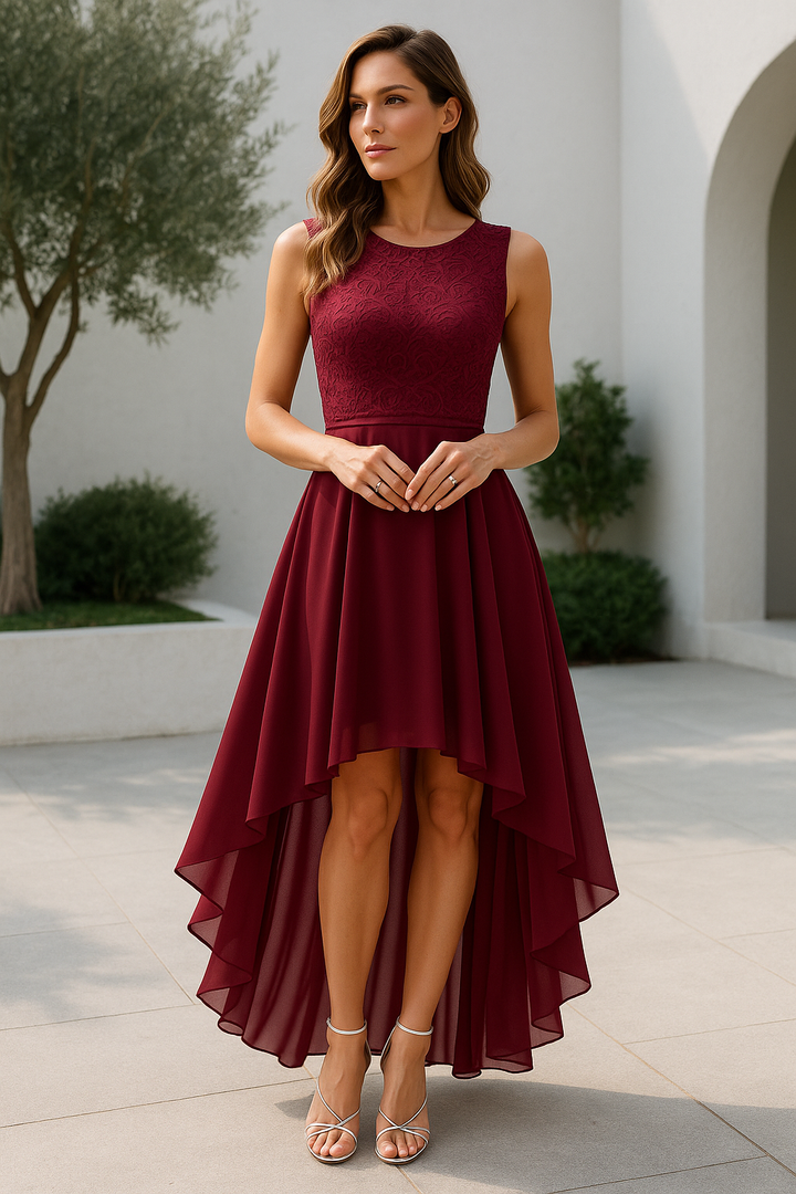 Kaitlyn | Women’s Wedding Guest High-Low Elegant Dress
