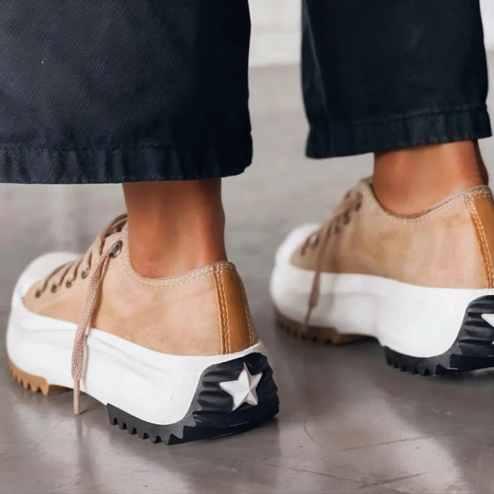 Daisy | Women Casual Lace Up Platform Everyday Sneakers