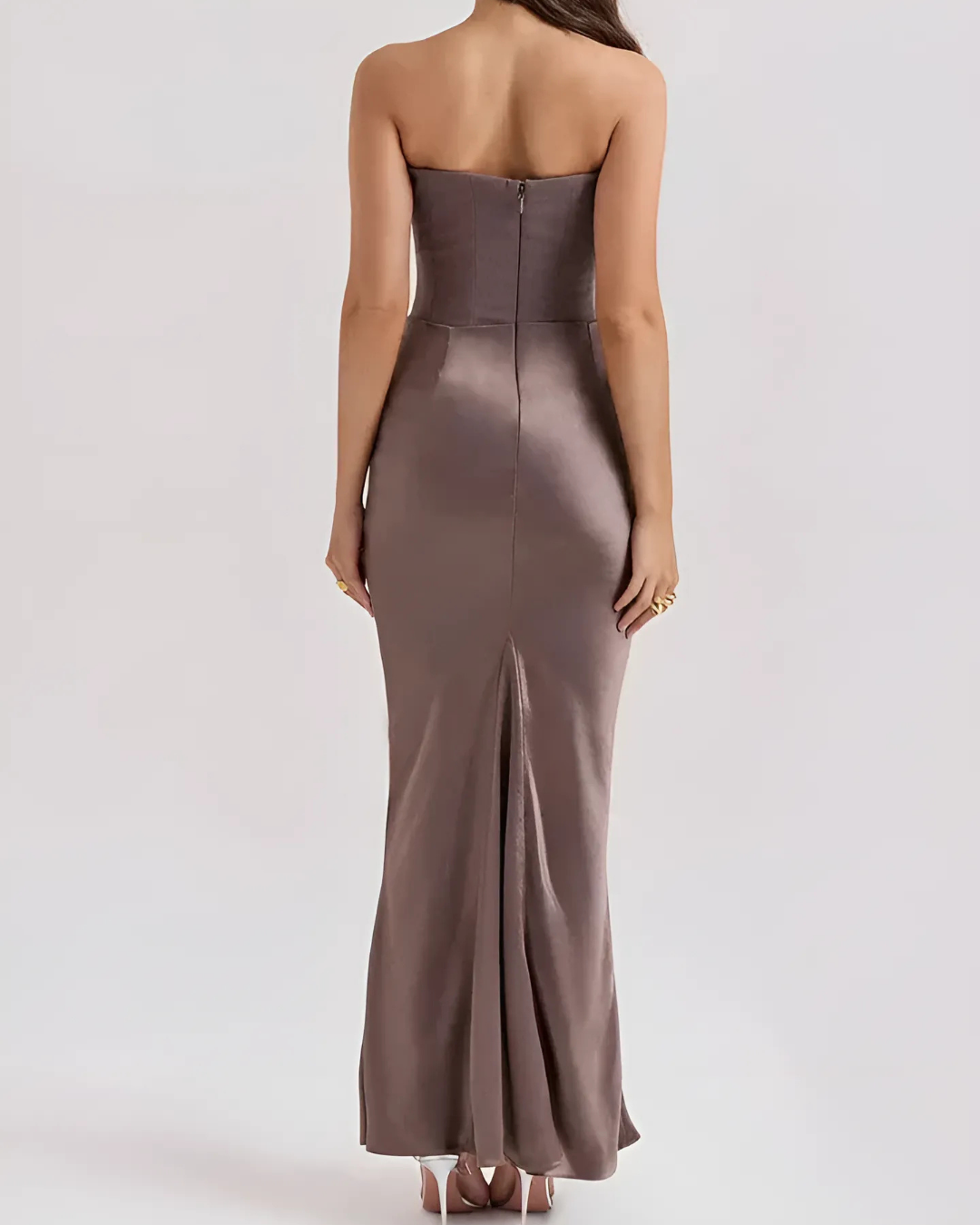 Claire | Women’s Wedding Guest Draped Maxi Dress