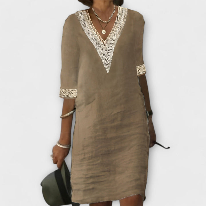 Ariel | Women’s Summer Boho Short Sleeve Dress
