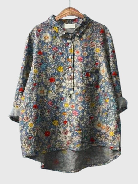 Valeria - Floral Print Blouse