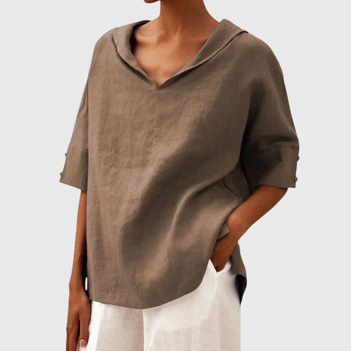 Ayla | Blouse - Orange