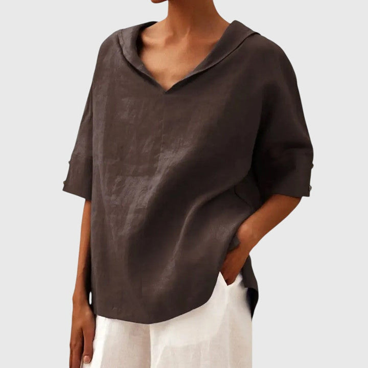 Ayla | Blouse - Khaki