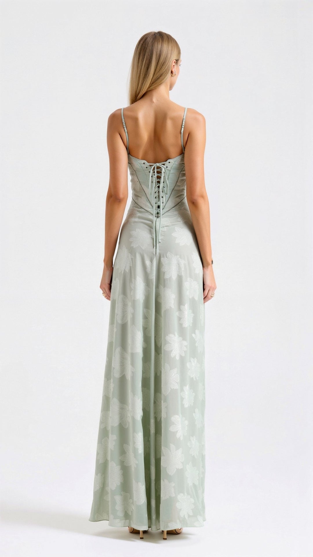 Lauren | Women’s Wedding Guest Dress Bustier Maxi Dress