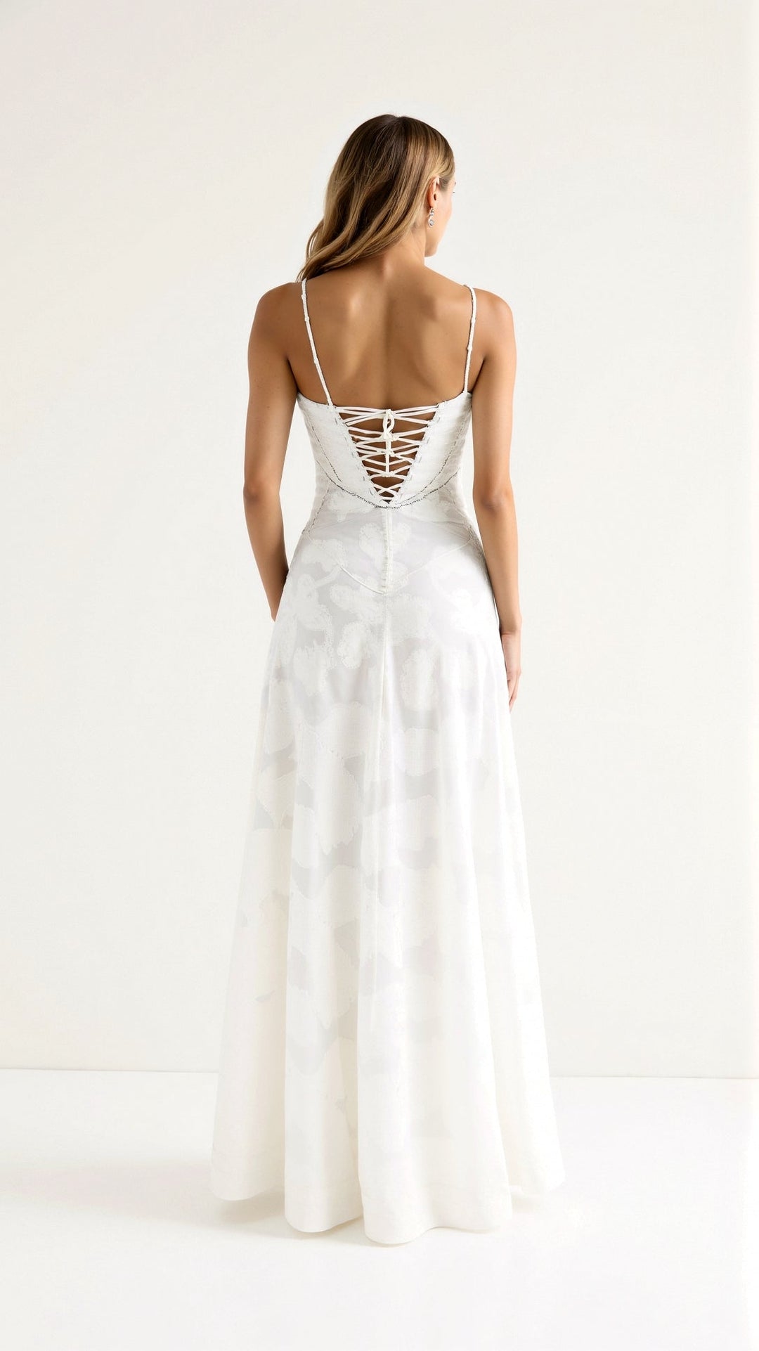 Lauren | Women’s Wedding Guest Dress Bustier Maxi Dress