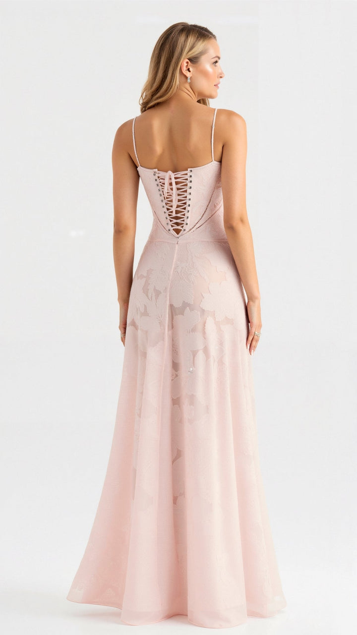 Lauren | Women’s Wedding Guest Dress Bustier Maxi Dress