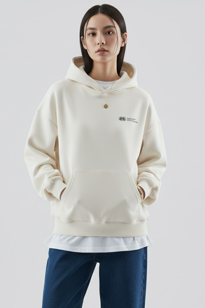 Fiona | Women’s Hoodie with Front Print and Pullover Design