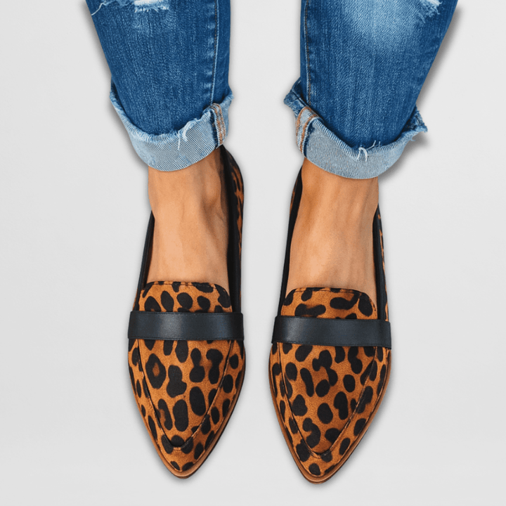 Charlotte | Women’s Orthopedic Pointed Toe Slip On Loafers