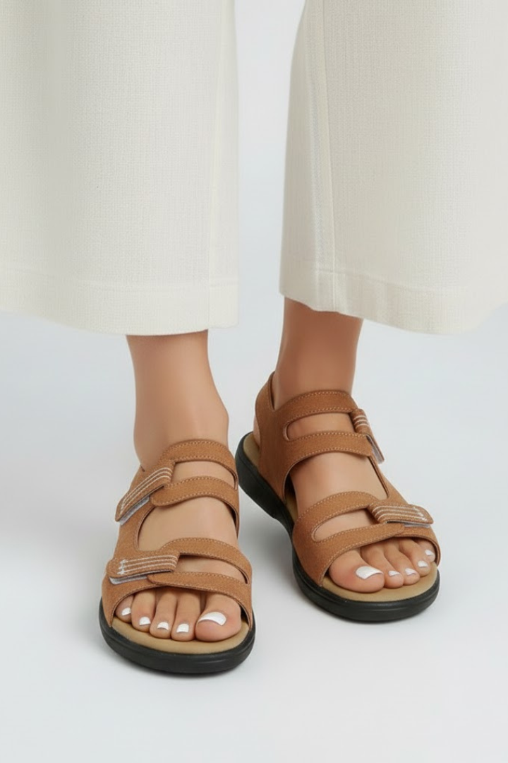 Blair | Women’s Heeled Sandals Multi Strap Toe