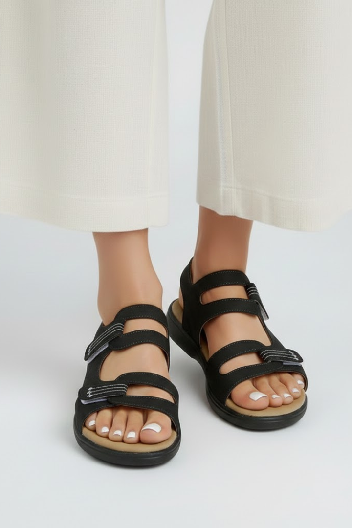 Blair | Women’s Heeled Sandals Multi Strap Toe
