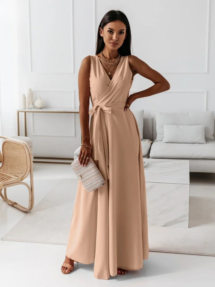Hailey | Women Wedding Guest Elegant Wrap Maxi Dress