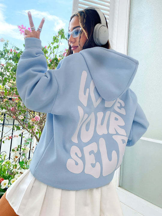 Eleanor | Women’s Hoodie with Drawstring Hood and Front Kangaroo Pocket