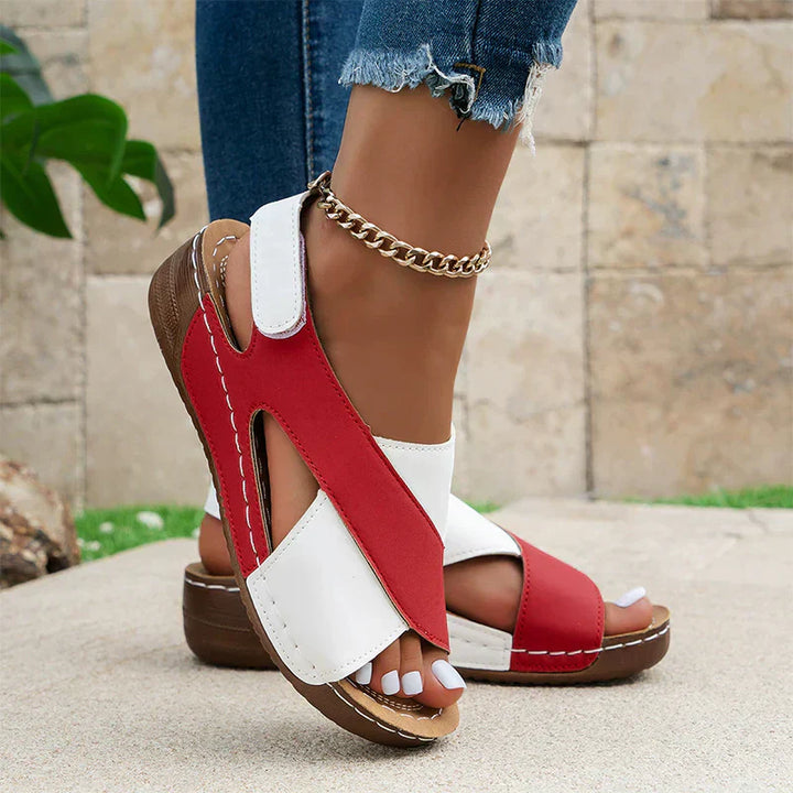 Bella | Womens Orthopedic Cross Strap Sandals