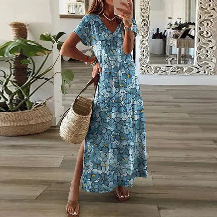 Beatrice | Women’s Summer Boho Printed Maxi Dress
