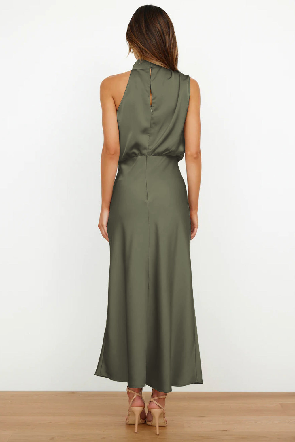 Faith | Women’s Chic Halter Evening Dress