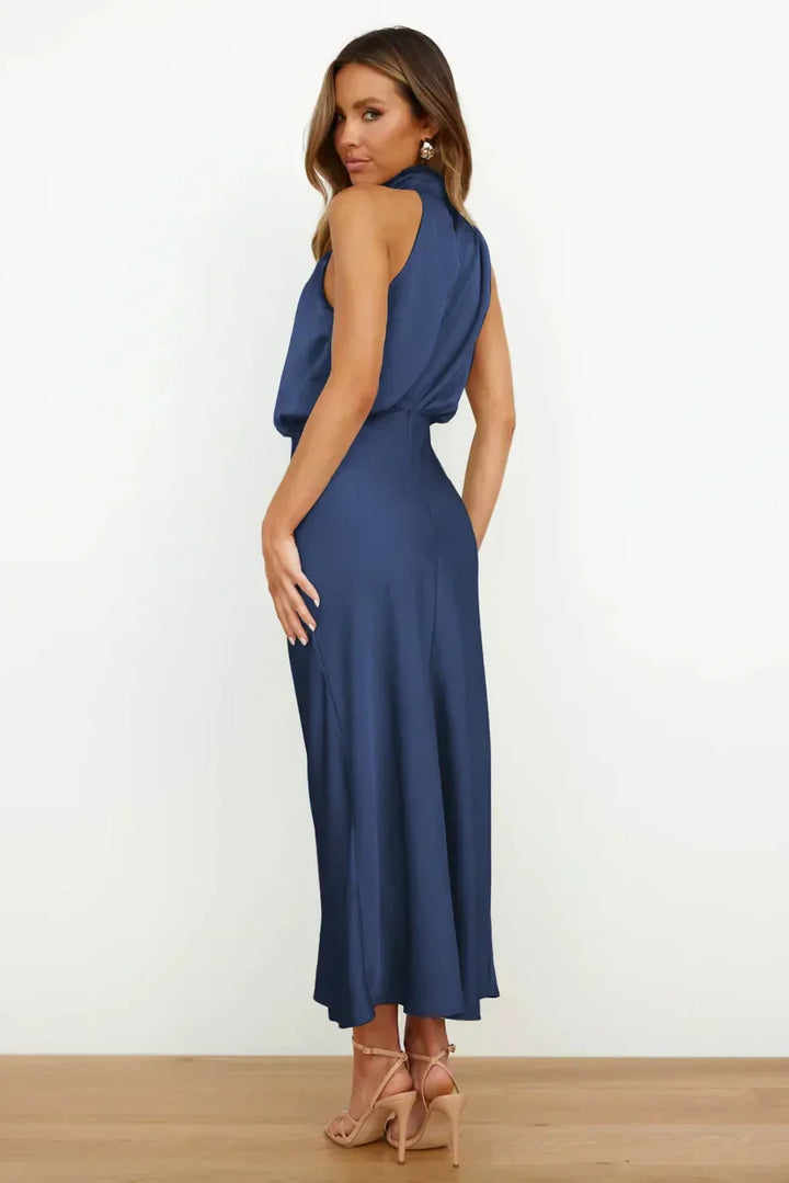 Faith | Women’s Chic Halter Evening Dress