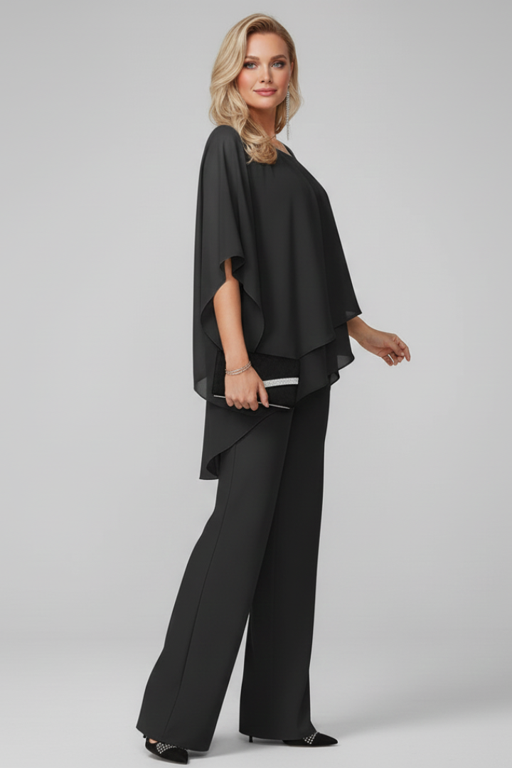 Chloe | Women’s Off-Shoulder Flowing Wide-Leg Jumpsuit