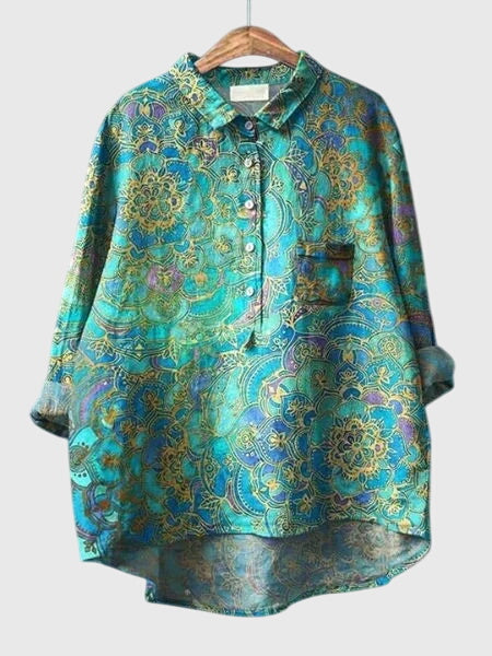 Valeria - Floral Print Blouse