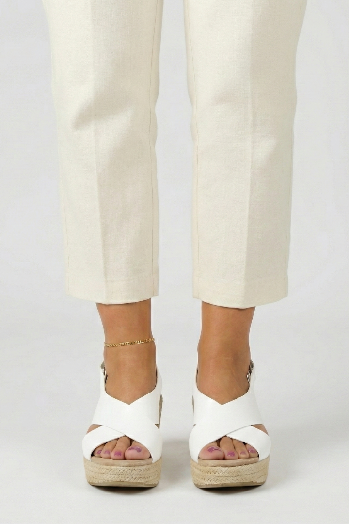 Michelle | Women’s Wedge Crossover Slingback Sandals