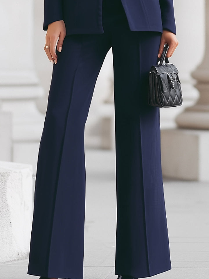 Sharie - Elegant Blazer &amp; Pant Suit Set