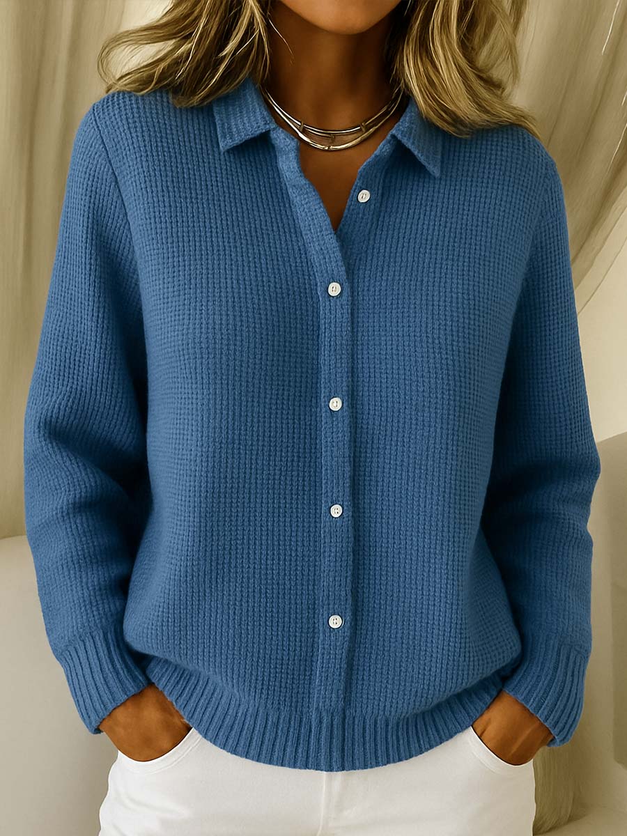 Lisa | Classic Knitted Button Cardigan
