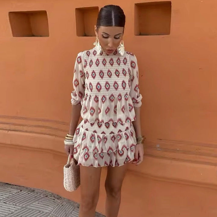 Michelle | Women’s A Line Wedding Guest Mini Dress